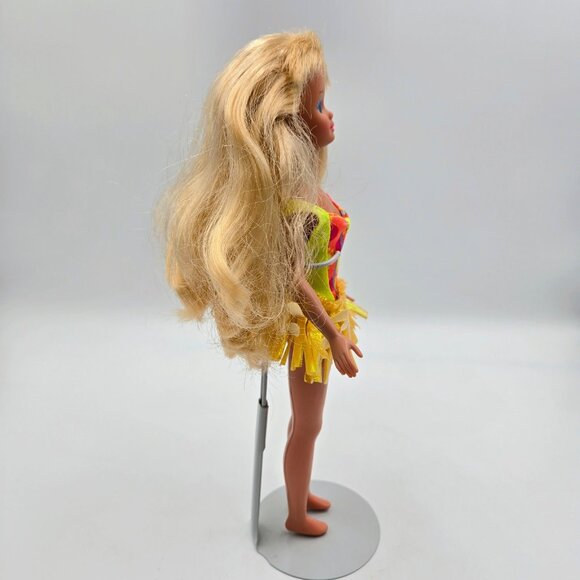 Hawaiian Fun Skipper Doll 1990 Original Swimsuit And Skirt Mattel 5942 Read - Picture 8 of 16